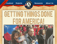 Tablet Screenshot of americorps.ipha.com