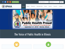 Tablet Screenshot of ipha.com